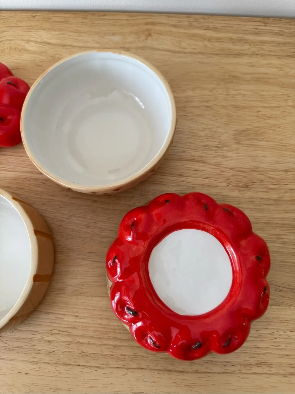 10 Strawberry Street Harvest Apple Basket Stacking Measuring Cups Sunshine Farms
